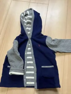 美品✳︎リバーシブル✳︎ボーダーポンチョ