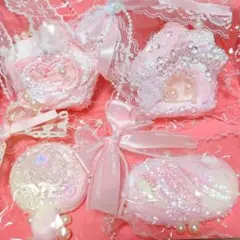 ◇fumifumi studio◇スクイーズ まとめ売り キラキラ ピンク他系