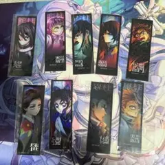 台湾 劇場版 鬼滅の刃 無限城編 入場者特典 クリアしおり 全9枚 コンプ