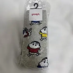 グラニフ　クレヨンしんちゃん　靴下　新品未使用のサムネイル
