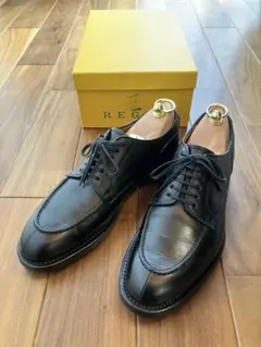 REGAL リーガル Uチップ レザー 本革 革靴 ブラック