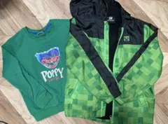 マイクラ ジャケット ジャンパー パーカー 120 ハギーワギー トレーナー