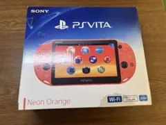 （箱取説付き）PSVITA PCH-2000 ネオンオレンジ　WIFIモデル