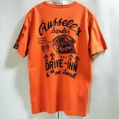 インディアン イーグル ルート66 ドライブイン ダイナー オレンジ Tシャツのサムネイル