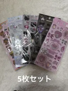 【正規品】ラインストーンシール5種♡新品