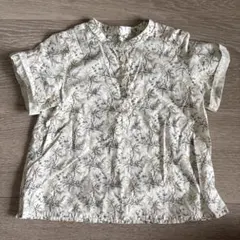 Bonpoint 花柄 半袖シャツ 18m