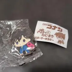 名探偵コナン　ぺたっとねじまきラバーキーホルダー　毛利蘭