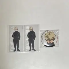 ヒロアカ ベースヤード 爆豪勝己 缶バッジ 特典