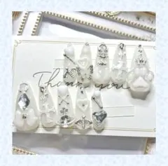 ネイルチップ ロング③ ポイント 標準サイズ