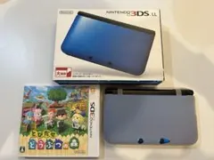 美品 ニンテンドー3DS LL 青 + とびだせ どうぶつの森