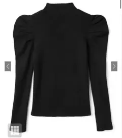 パワショルハイネックリブニットトップス　GRL