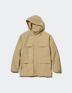 UNIQLO ユーティリティパーカ　M メンズ　ベージュ