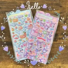 BONBON DROP シール 2シートセット　シナモンロール　クロミ