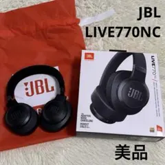 新品 JBL LIVE 770 NC ワイヤレスヘッドホン ブラック - メルカリ