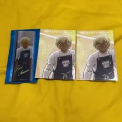 コナン　トムス　黄昏時　ポストカード　クリアしおり　安室透　3点セット