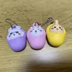 ちいかわ おくるみマスコットチャーム ちいかわ うさぎ モモンガ
