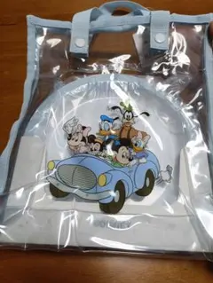 ※早い物勝ち※新品未使用　Disney プレート４枚　バッグセット