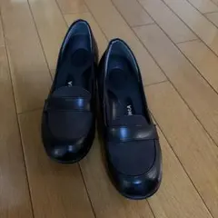 リゲッタ パンプスローファー 黒 5cmヒール　サイズM 23-23.5のサムネイル
