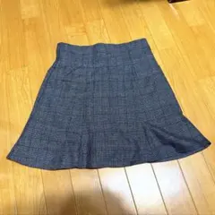 Heather 細見えスカパン チェック