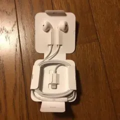 【 新品未使用 】iPhone イヤホン 純正品 変換アダプタ付き