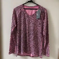Under Armour 長袖Tシャツ ピンク/黒　レディースL 新品