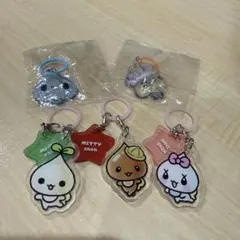 しずくちゃん　アクリル、ドロップ風めじるし5個セット
