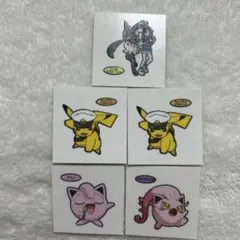 ポケモンパン　デコキャラシール 5枚セット