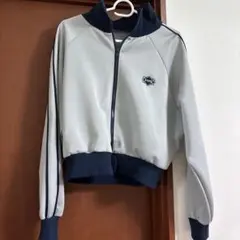 ジップアップジャケット ブルー