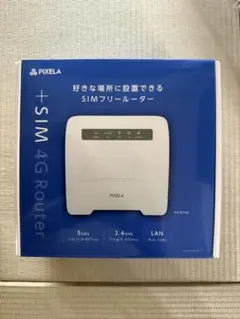 【未使用品！】PIXELA SIMフリーホームルーター PiX-RT100のサムネイル