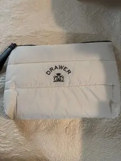 melroseです　ドゥロワー drawer ノベルティ ポーチ 中古】ドゥロワー Drawer ノベルティトラベルポーチ 大小2個セット