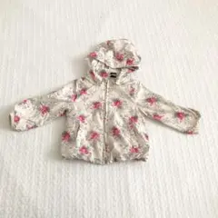 女の子 95サイズ ウィンドブレーカー 上着 gap 花柄 ピンク
