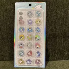 スヌーピー　PEANUTS おはじきシール