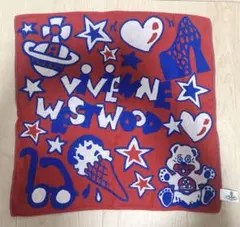 vivienne westwood ベア ガーゼハンカチ 赤のサムネイル