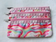 LeSportsac ポーチ 3ポケット　レスポ　レスポートサック