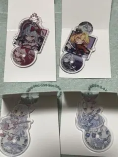 東方projectアクリルキーホルダー4個セット　ダイソー