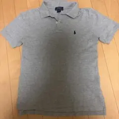 Polo Ralph Lauren ポロシャツ グレー M流行りの短丈のサムネイル