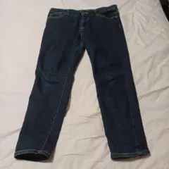シネマクラブ　ダークブルーデニムパンツ LLサイズ