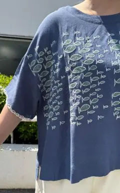 新品　マーベルシュッド　school of fish プルオーバーのサムネイル