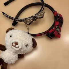 子供用 カチューシャ&キーホルダーセット❗️