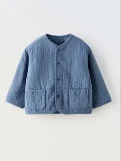 【ZARA baby】ポケット付きキルティングジャケット