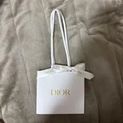 Dior ショップ袋 ホワイト
