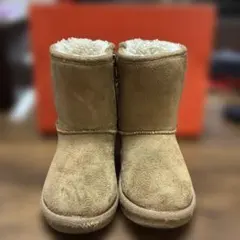 BREEZE ベージュリボンブーツ　14.5