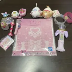プリキュア ハンドタオル＆ガチャ&ぬいぐるみ