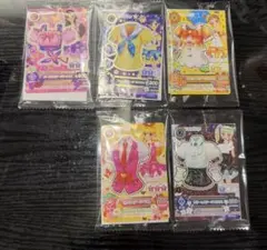 アイカツカード セブンイレブン 藤堂ユリカ 星宮いちご 霧矢あおい 蘭 おとめ