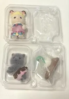 シルバニア　赤ちゃんアドベンチャーシリーズ　ショコラウサギ　シークレットのサムネイル