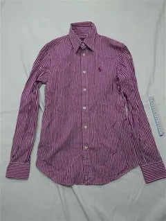 &ポロ ラルフローレン カスタムフィット ストライプシャツ Mサイズ メンズ