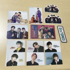 SixTONES 集合　混合　厚紙カード　データカード　デタカ　ステッカー