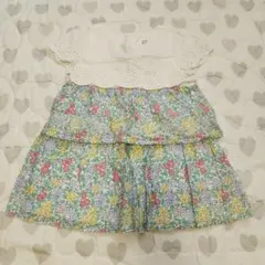 babyGAP ベビーギャップ チュニックワンピース小花柄レースワンピース