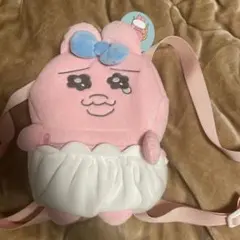 ピンククマのぬいぐるみバックパック