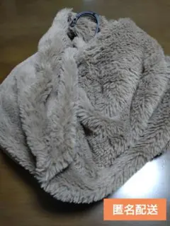 751【⚠️圧縮して発送予定】レディース スヌード 茶系?